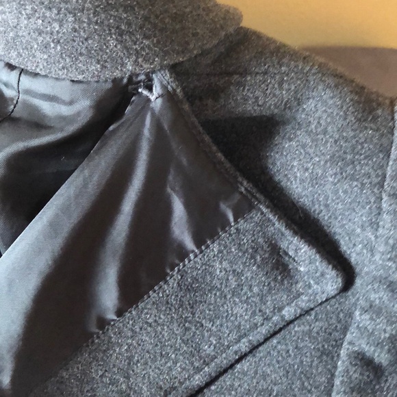 KENNETH COLE REACTION Grey/Charcoal Coat Size 14 - Picture 7 of 11